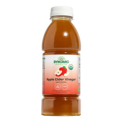 Dynamic Health Laboratories, Apple Cider Vinegar with Mother Certified Organic, 16oz