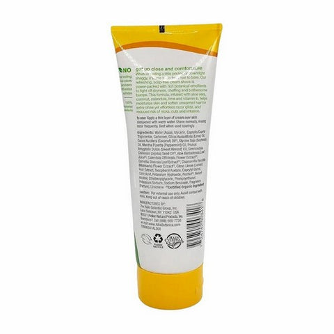 Alba Botanica, Cream Shave, Coconut Lime Original Formula 8 Oz