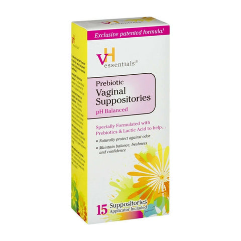 Womens Health Formulas / Lake Consumer Products, Vaginal Suppositories Prebiotic, 15 Count