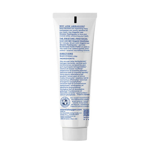 Essential Oxygen, BR Organic Toothpaste Mint, 4 Oz