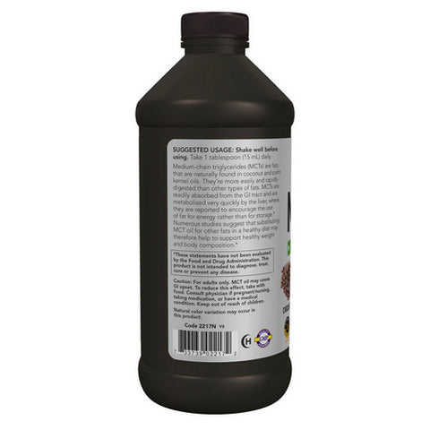 Now Foods, MCT Oil, Chocolate Mocha 16 Oz