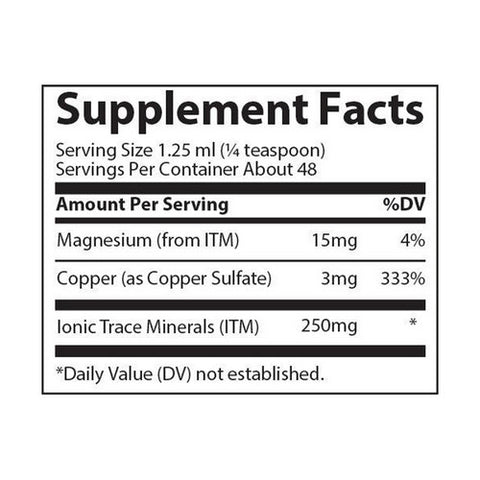 Trace Minerals, Liquid Ionic Copper, 2 Oz