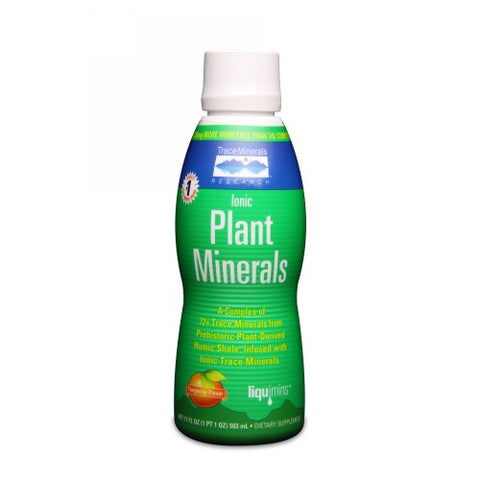 Trace Minerals, Liquid Ionic Plant Minerals, 16 Oz