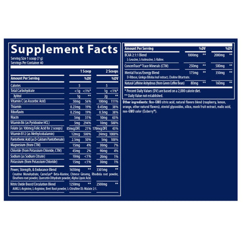 Trace Minerals, TMRFIT Series - Pre-Workout, 13 Oz