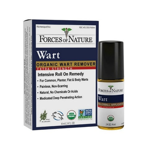 Forces of Nature, Wart Control Extra Strength, 4 ml