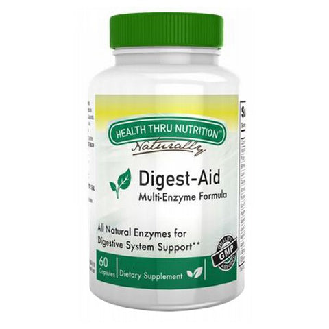 Health Thru Nutrition, Digest-Aid Enzyme Complex, 60 Caps