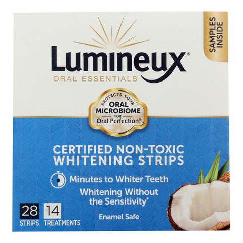Lumineux, Oral Essentials Whitening Strips, 14 Count / 28 Strips