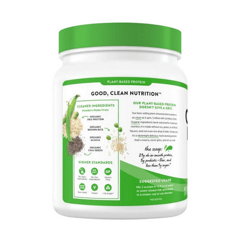 Orgain, Organic Protein Powder, Unsweetened 1.59 lbs