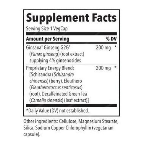 Body Gold, Ginsana Energy, 30 Count
