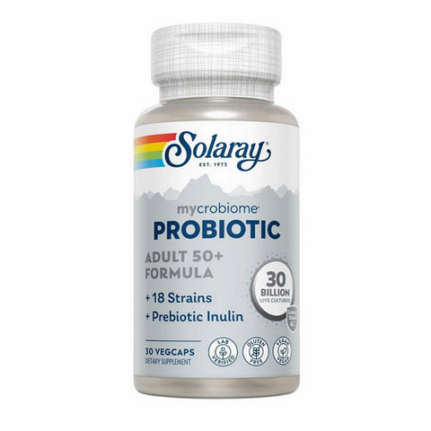 Solaray, Adult 50+ Formula 30 Billion, 30 Veg Caps