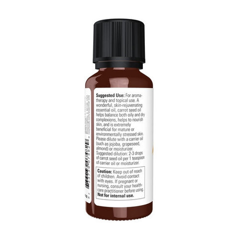 Now Foods, Carrot Seed Oil, 1 Oz