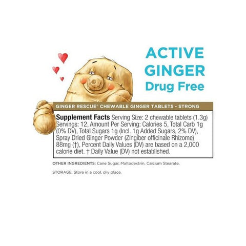 GO Energy for the Skin, Ginger Resuce Strong, 24 Tabs