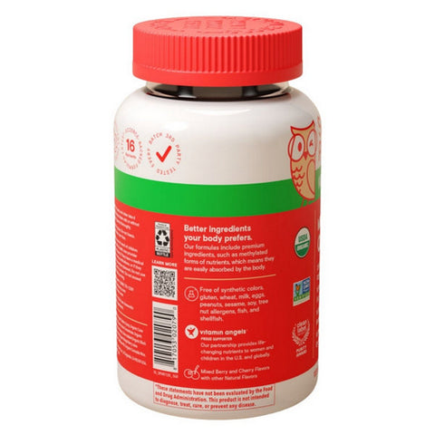 SmartyPants, Organic Kids Complete Multivitamins, 120 Gummies