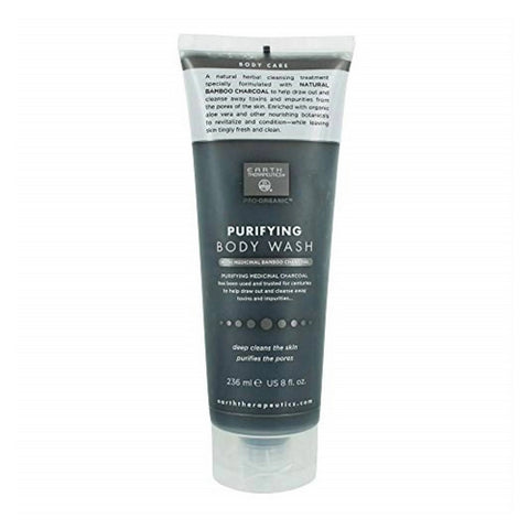 Earth Therapeutics, Charcoal Body Wash, 8 Oz