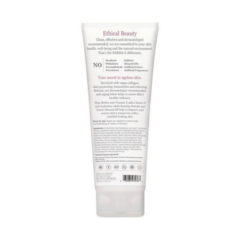 Derma e, Body Lotion, Rosehip Almond 8 Oz