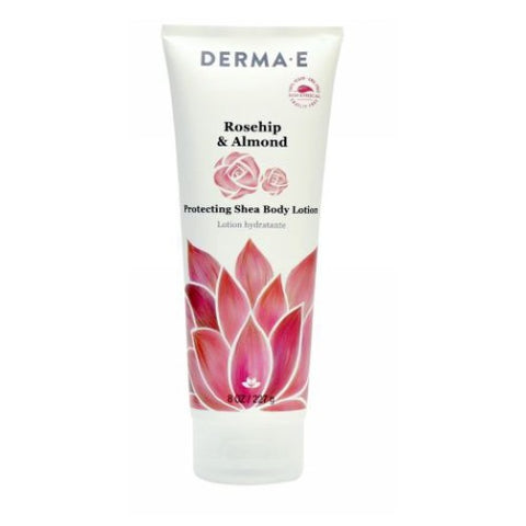 Derma e, Body Lotion, Rosehip Almond 8 Oz