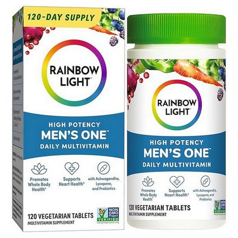 Rainbow Light, High Potency Men's One Daily Multivitamin, 120 Tablets