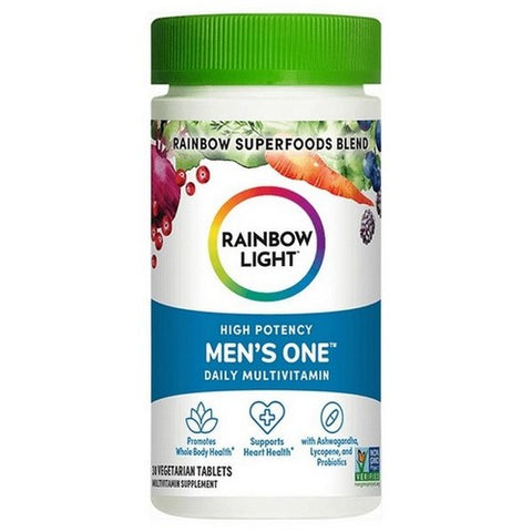 Rainbow Light, High Potency Men's One Daily Multivitamin, 30 Tablets