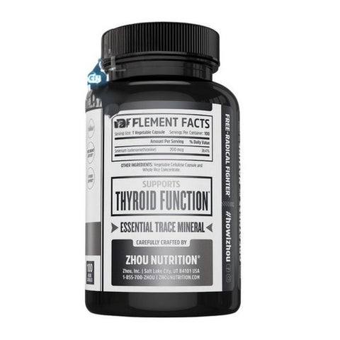 Zhou Nutrition, Selenium, 100 Veg Caps