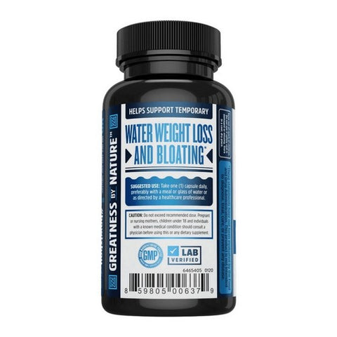 Zhou Nutrition, Water Away, 60 Caps