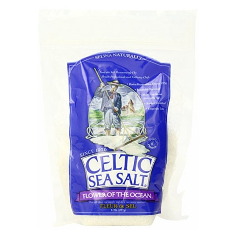 Celtic Sea Salt, Flower of the Ocean Coarse Salt, 8 Oz