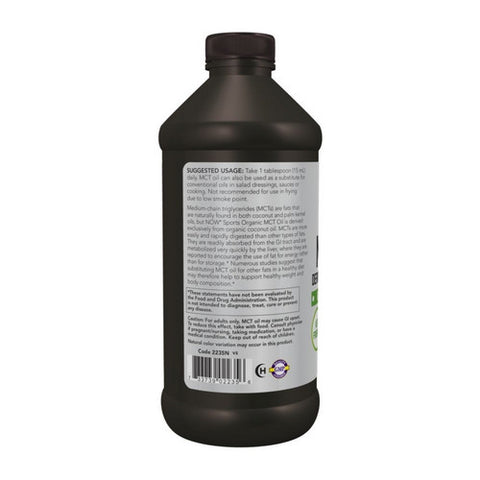 Now Foods, Organic MCT Oil, 16 Oz