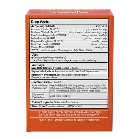 Hylands, Leg Cramp Pain Relief, 50 Tabs