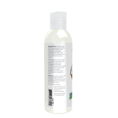 Now Foods, Liquid Coconut Oil, 4 Oz