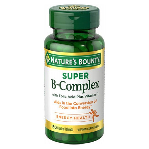 Sundown Naturals, N/B SUPER B+VIT C CAPL 150, 150 Tabs