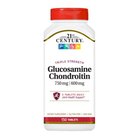 21st Century, Glucosamine Chondroitin Triple Strength, 150 Tabs