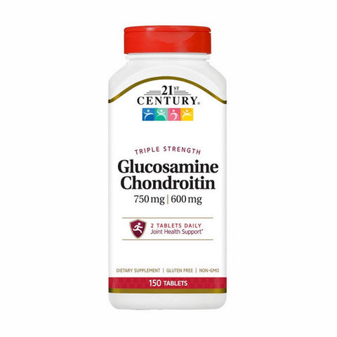 21st Century, Glucosamine Chondroitin Triple Strength, 150 Tabs