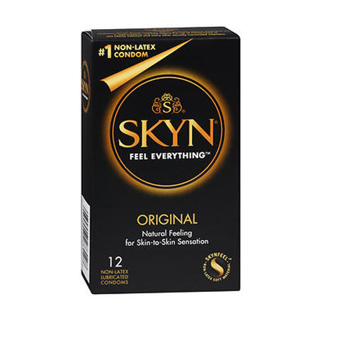 Lifestyles, Skyn Original Non-Latex Lubricated Condoms, 12 Each