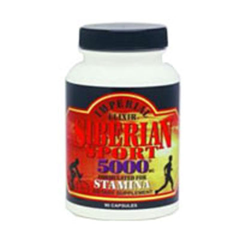 Imperial Elixir / Ginseng Company, Siberian Eleuthero, Sport 5000 180 Caps