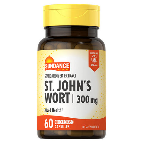 Sundance, St. John'S Wort Quick Release Capsules, 300 mg, 60 Caps