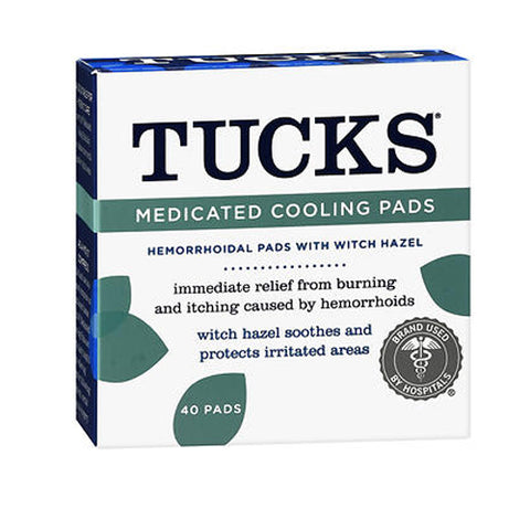 Tucks, Medicated Cooling Hemorrhoidal Pads, Count of 1