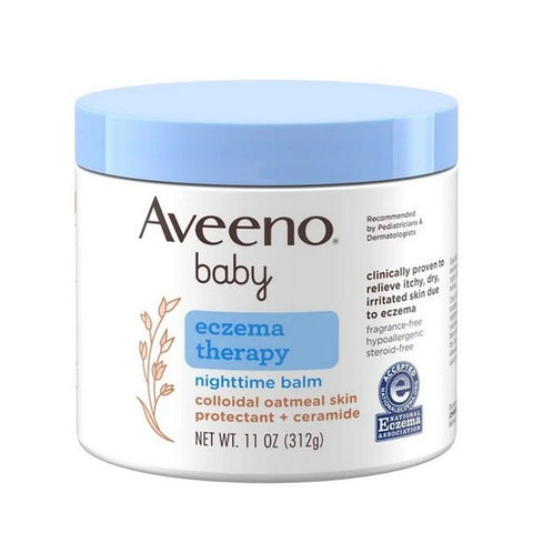 Aveeno, Baby Eczema Therapy Nighttime Balm, 11 Oz