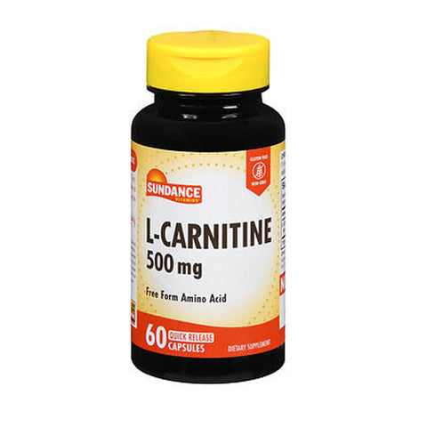 Sundance, L-Carnitine Quick Release Capsules, 500 mg, 60 Caps