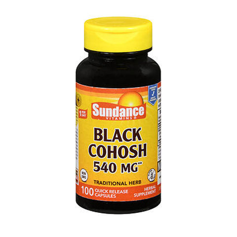 Sundance, Black Cohosh Quick Release Capsules, 100 Caps