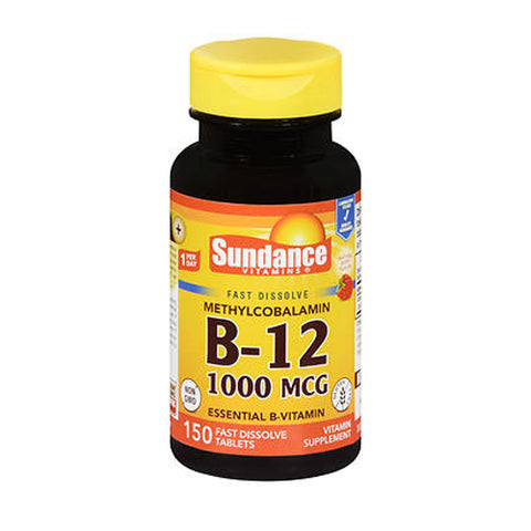 Sundance, B-12 Fast Dissolve Tablets, 1000 mcg, 150 Tabs