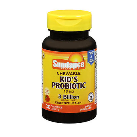 Sundance, Kid's Probiotic Chewable Tablets Natural Berry Flavor, 13 mg, 30 Each
