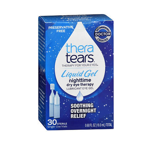 Theratears, Nighttime Dry Eye Therapy Lubricant Eye Gel, 30 Each