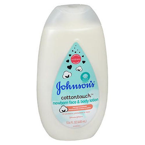 Aveeno, JOHNSON'S Cottontouch Newborn Face & Body Lotion, 13.6 Oz