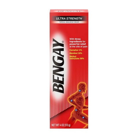 Bengay, Ultra Strength Topical Analgesic Cream, 4 Oz