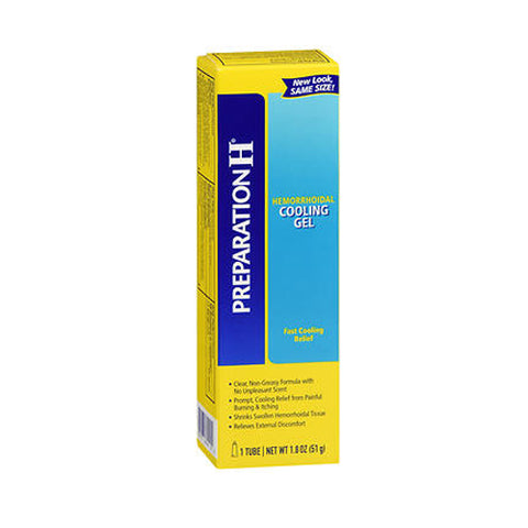 Preparation H, Hemorrhoidal Cooling Gel With Aloe, 1.8 Oz