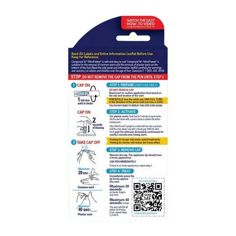 Compound W, Nitrofreeze Wart Removal System, 1 Each