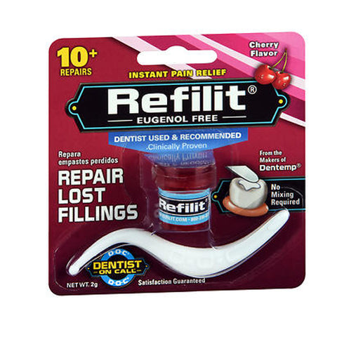 D.O.C., Refilit Dental Repair Material Cherry Flavor, 2 Grams