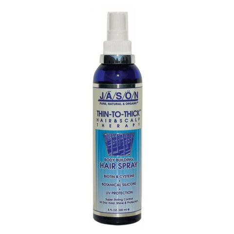 Jason Natural Products, Thin to Thick Hair Spray, 8 Fl Oz
