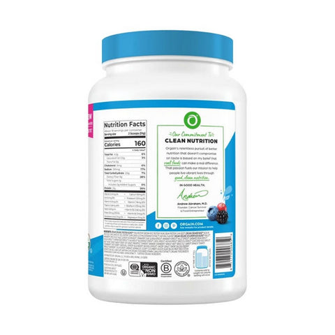 Orgain, Organic Protein & Superfoods, Vanilla Bean 2.02 lbs