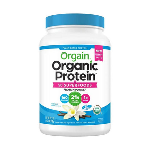 Orgain, Organic Protein & Superfoods, Vanilla Bean 2.02 lbs