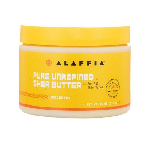 Alaffia, Shea Butter Unscented, 11 Oz